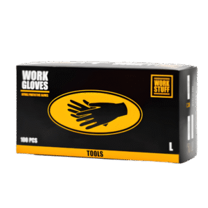 GUANTES NITRILO L RESISTENTE WORK STUFF